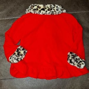 Little Lass Fur Collar Jacket